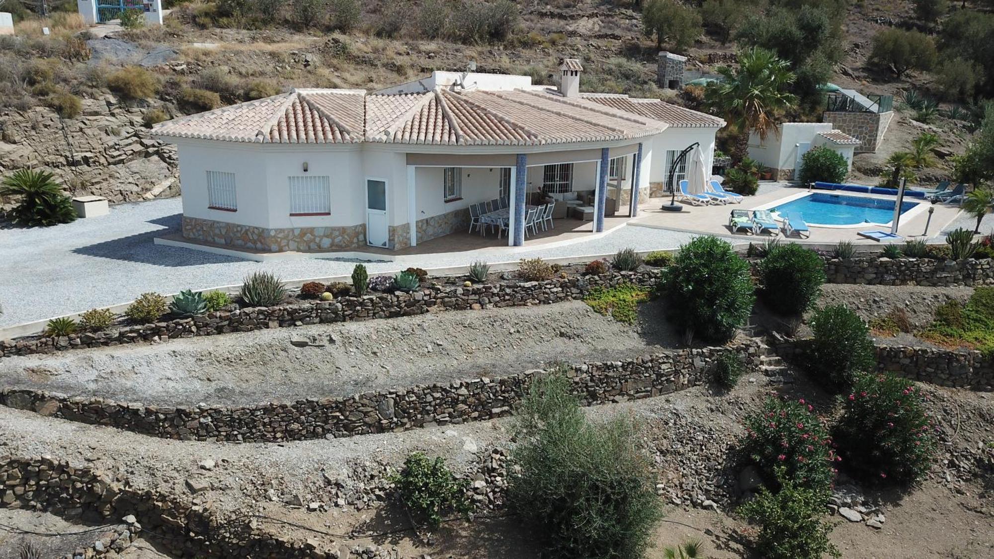 Villa Camakini With Heated Pool And Sea View Arenas  Εξωτερικό φωτογραφία
